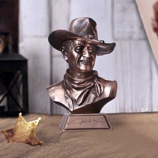 John Wayne Bust (Small) 18cm