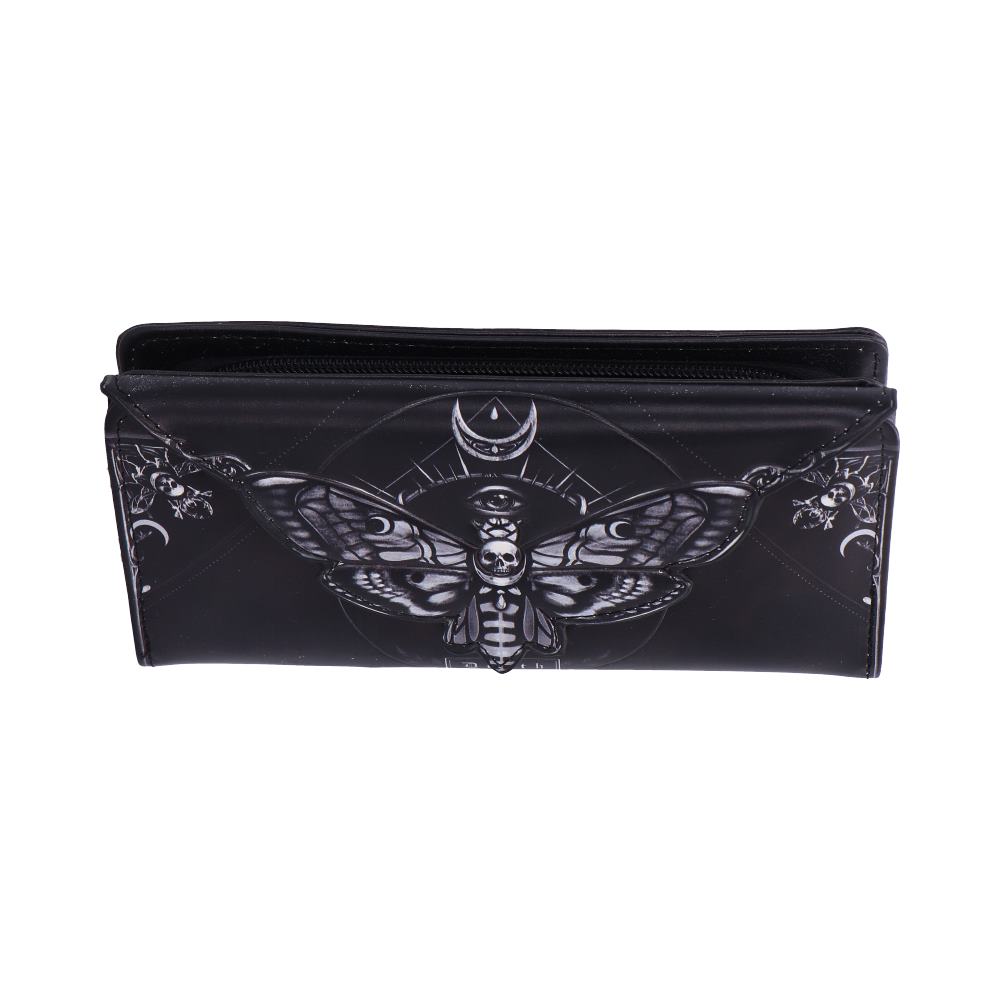 Deaths Head Moth Embossed Purse
