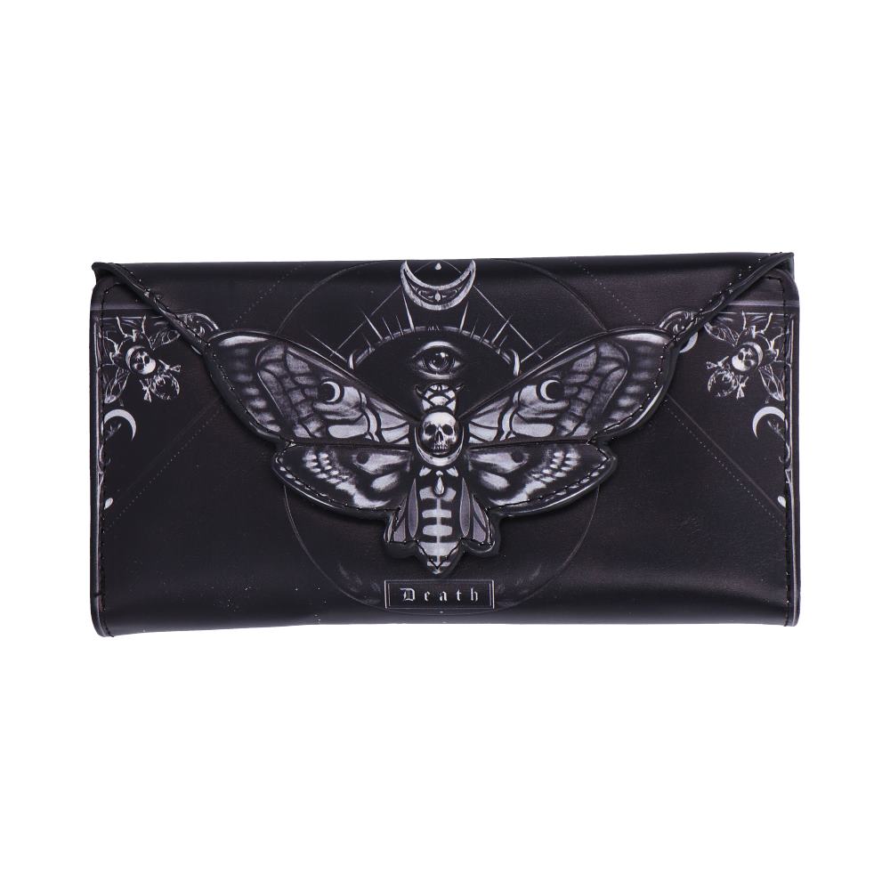 Deaths Head Moth Embossed Purse