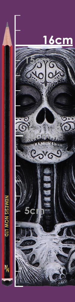 Calavera's Offering Backflow Incense Burner 16cm