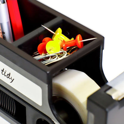 Cassette Tape Dispenser Pen Holder Pencil Pot