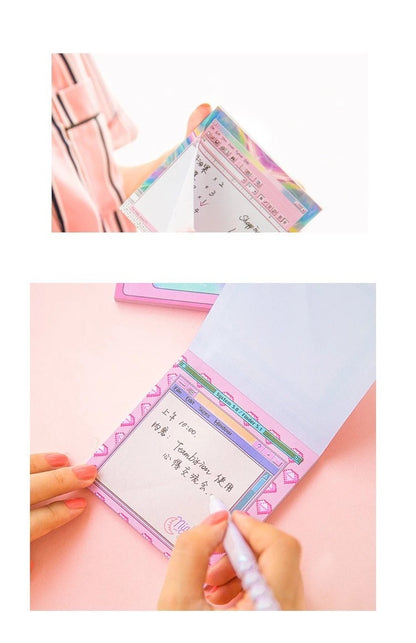 Gaming and Computing Pink Post It Note Memo Pads