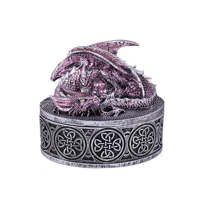 Resting Dragon Protector Trinket Jewellery Box