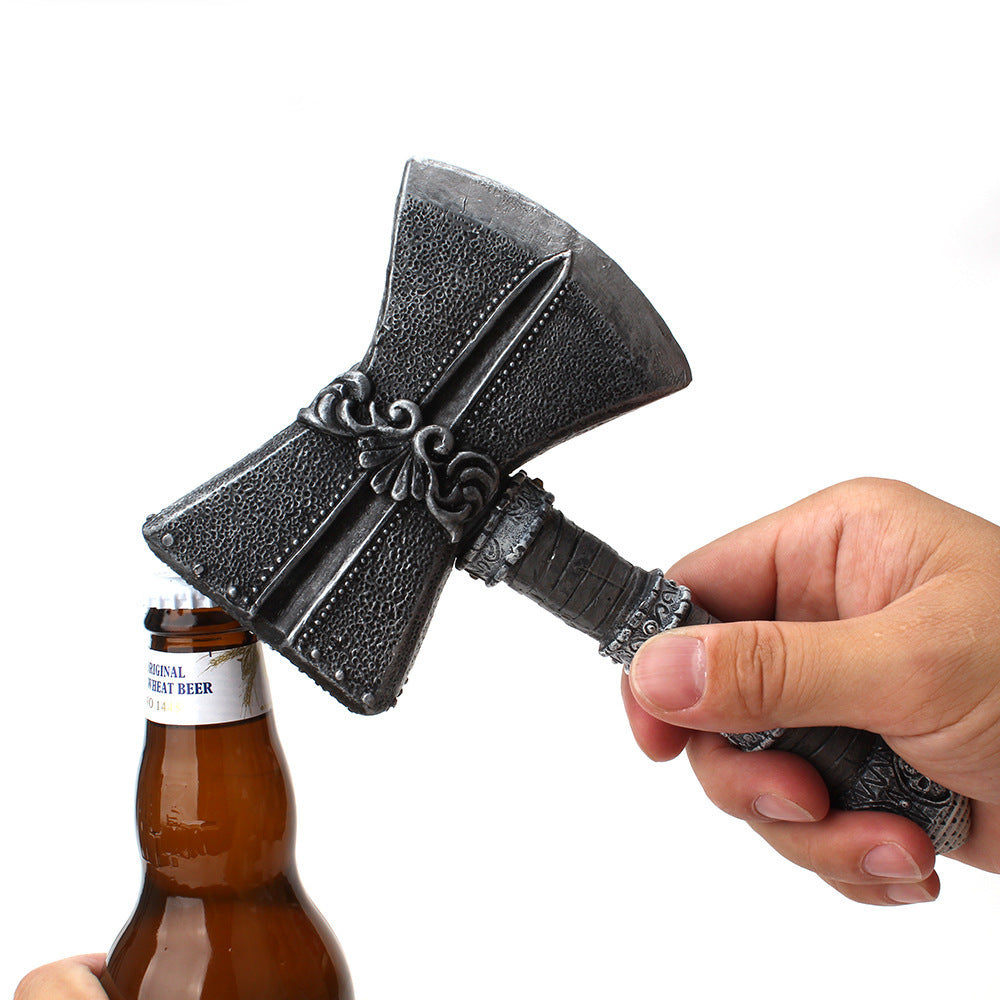 Axe Bottle Opener With Removable Handle