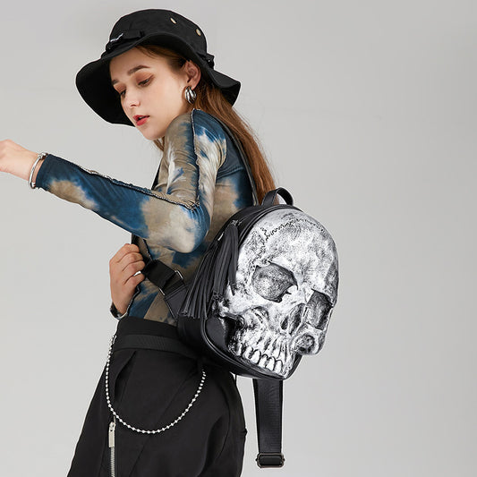 Skull 3D shaped Backpack