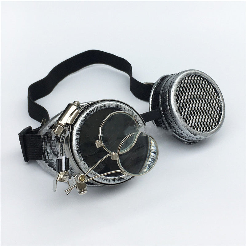 Steampunk Goggles with Mesh Lens Various Designs