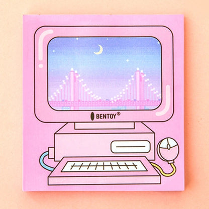 Gaming and Computing Pink Post It Note Memo Pads