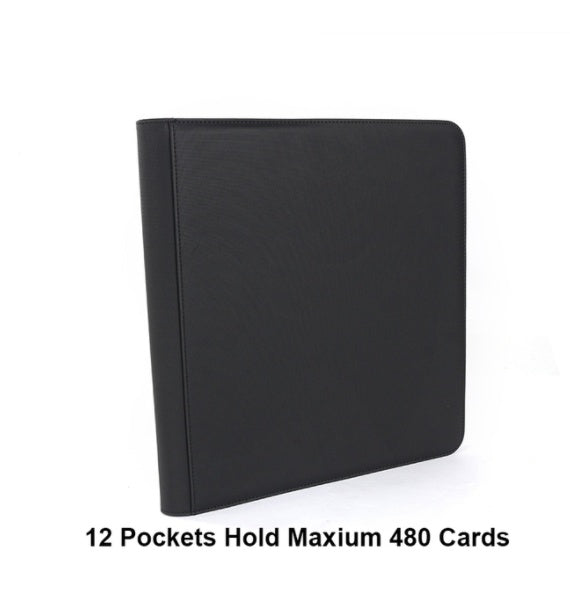 Zip up Folder with Pockets for Trading Card game cards