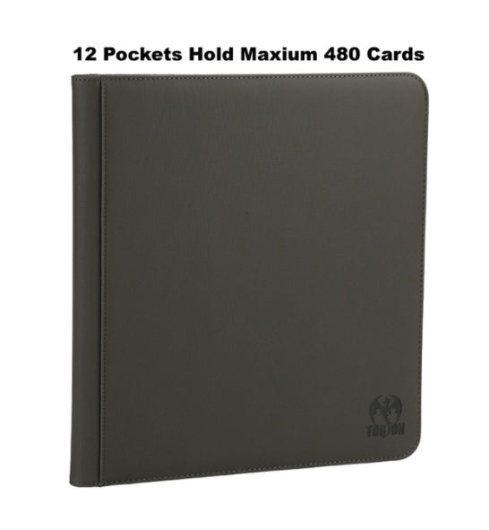 Zip up Folder with Pockets for Trading Card game cards