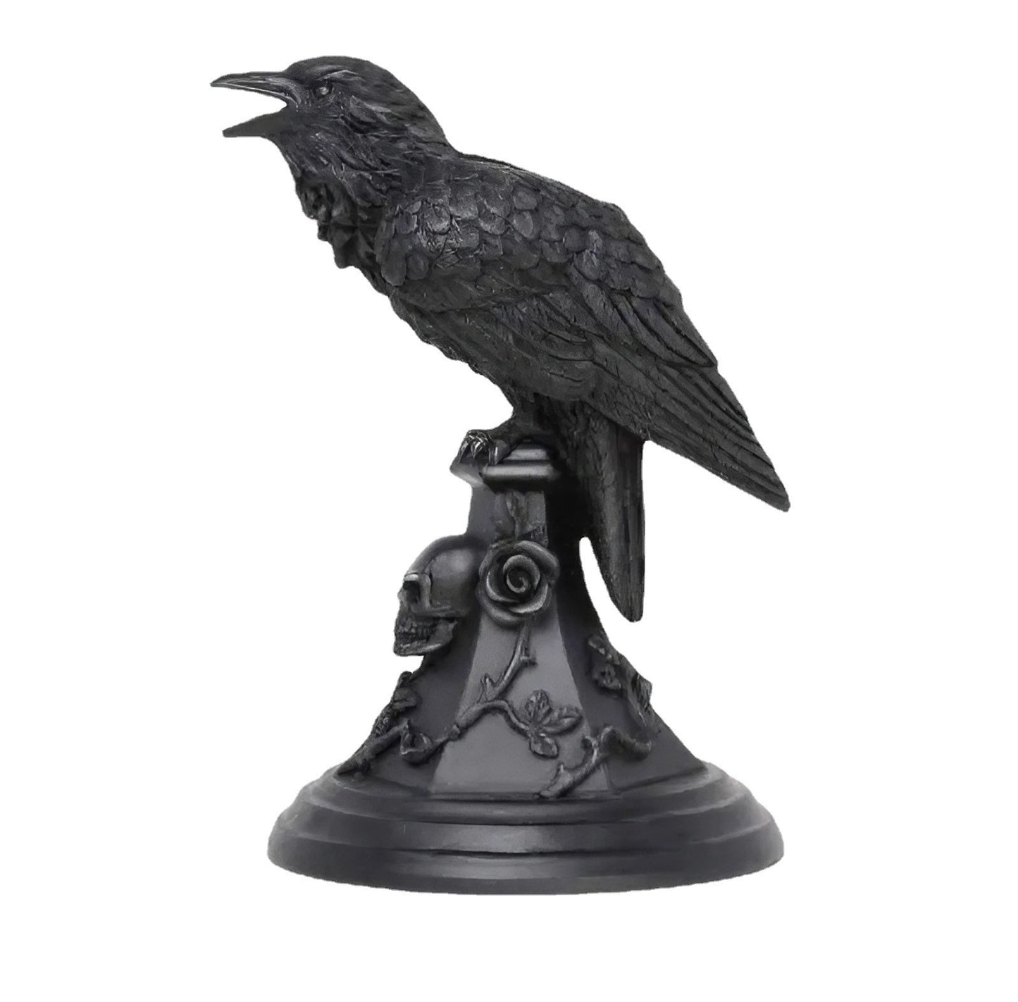 Gothic Crow/Owl Candle Holder