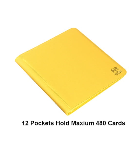 Zip up Folder with Pockets for Trading Card game cards