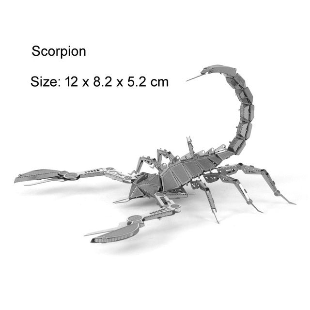 Metal 3D Puzzle - Various Insects