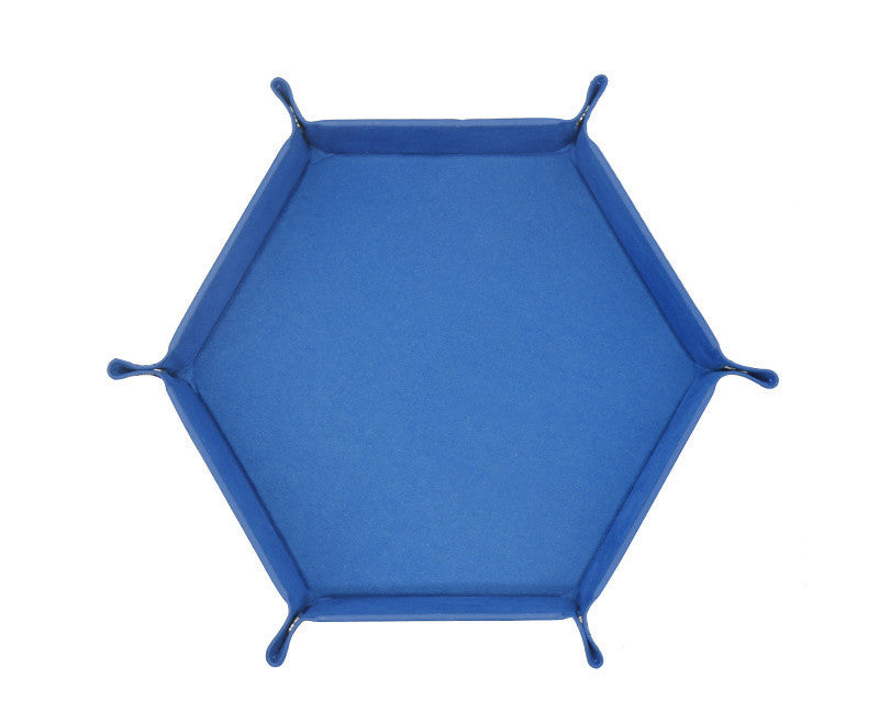 Hexagonal Velvet Dice Cloth Tray