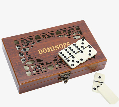 Dominoes Set with Stylish Wooden Box