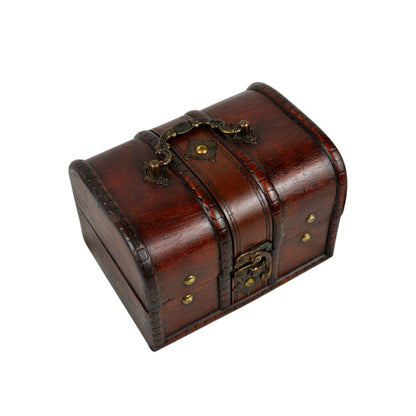 Wooden Treasure chest Dice storage box