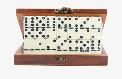 Dominoes Set with Stylish Wooden Box