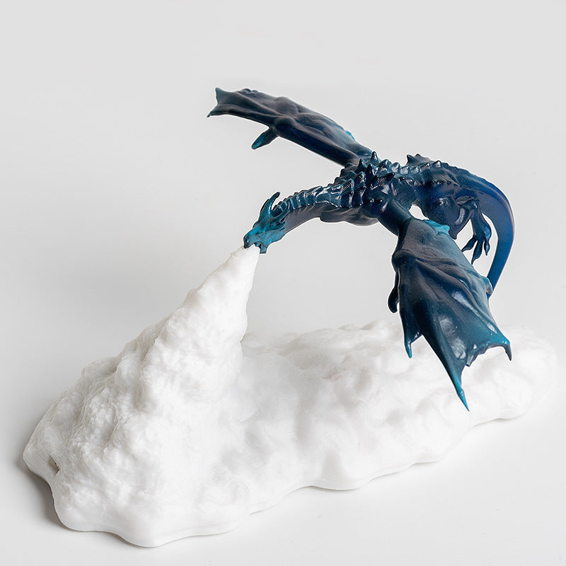 3D Printed Fire Breathing Dragon Light