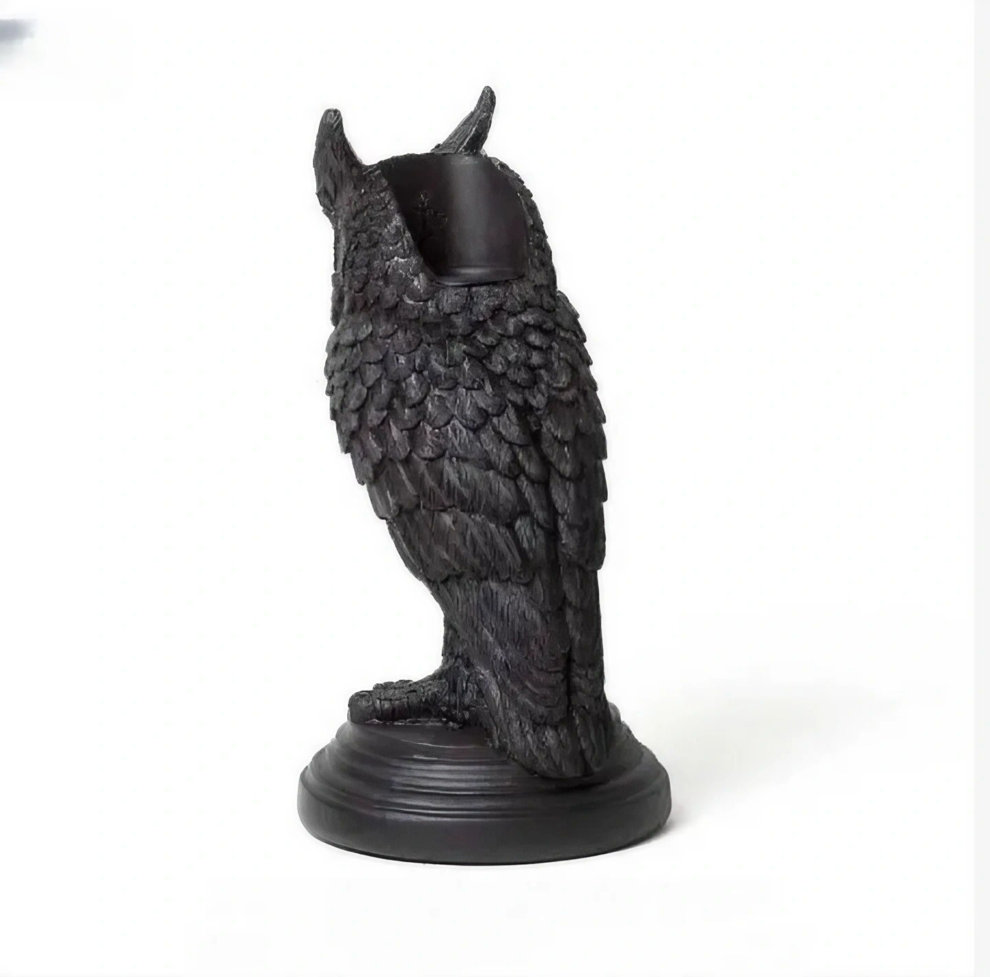 Gothic Crow/Owl Candle Holder