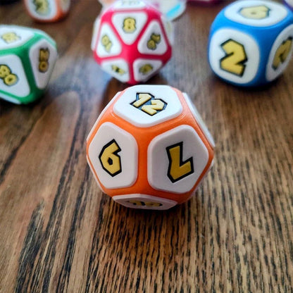 Colourful gaming Polyhedral Dice Set