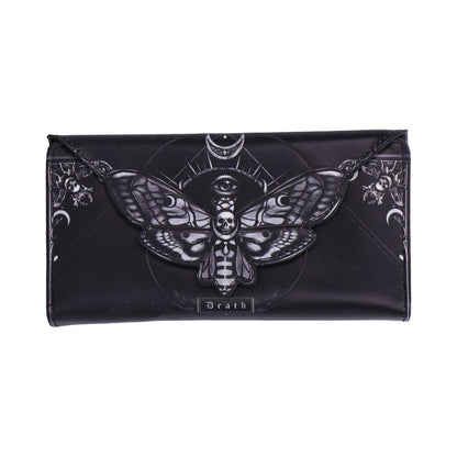 Deaths Head Moth Embossed Purse