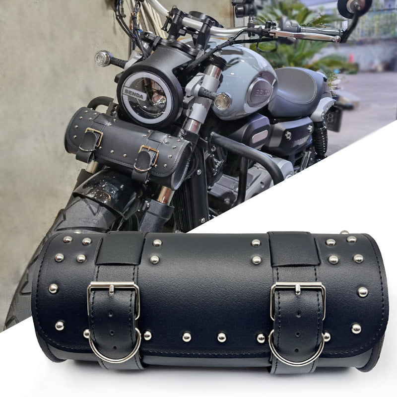 Motorcycle Bike Waterproof Leather Bag