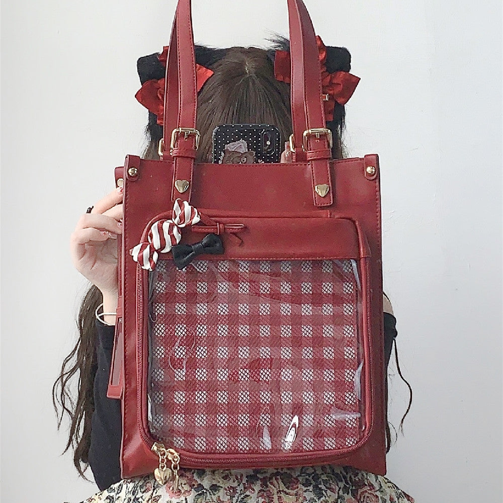 Cute Candy Bow window 'Ita' Shoulder Bag