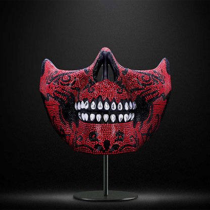 Jewelled Masquerade (Red) 17.5cm