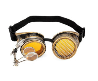 Steampunk Goggles with Mesh Lens Various Designs