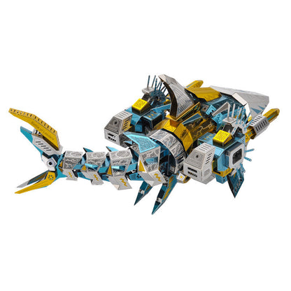 Metal 3D Puzzle - Shark Robot